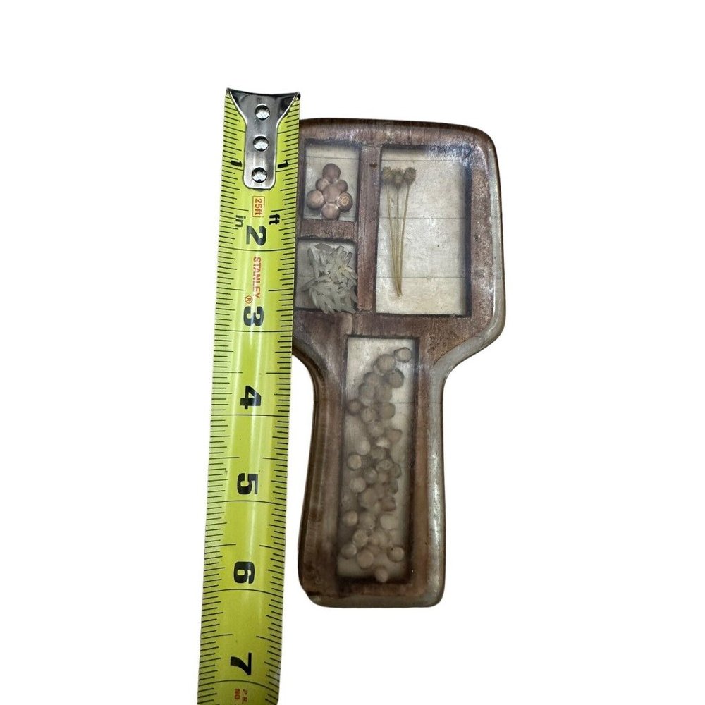 Vintage Gamut Designs Clear Resin,lucite Retro Decor Kitchen Timer & Spoon Rest - Picture 10 of 13